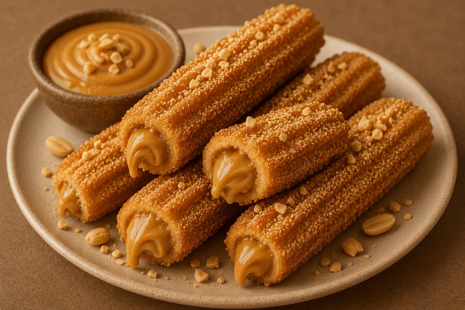 Churros de Paçoca