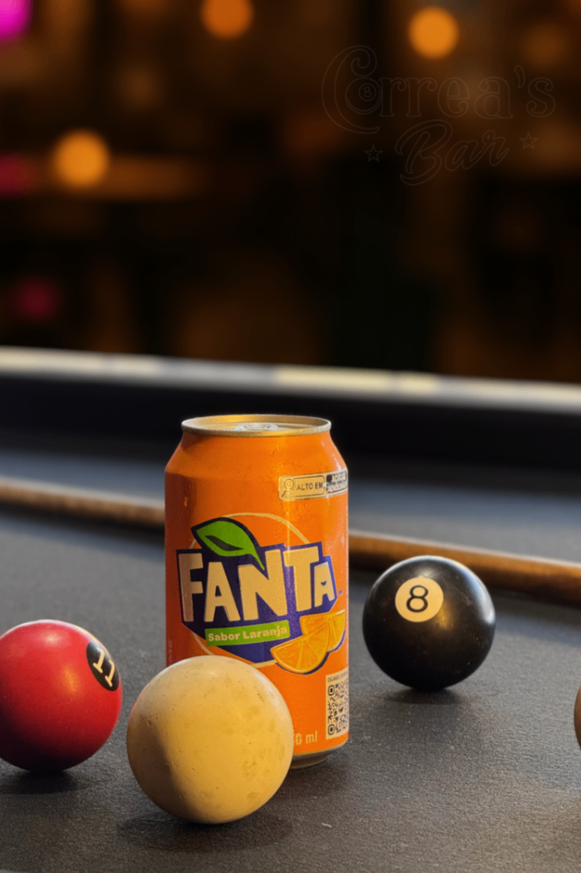 Fanta laranja lata