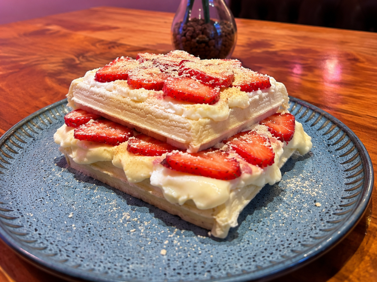 Waffle de Creme de Ninho