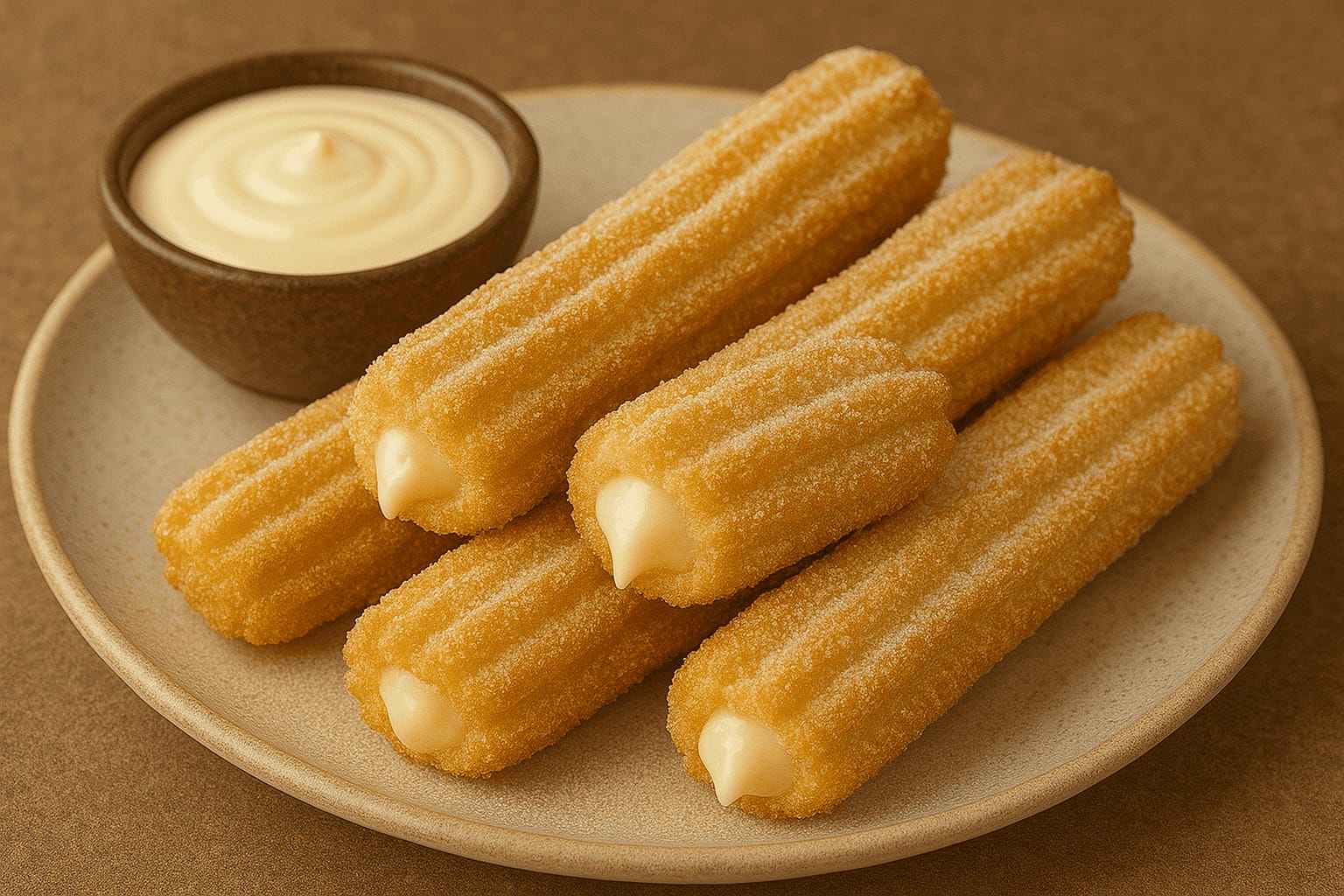 Churros - Chocolate branco