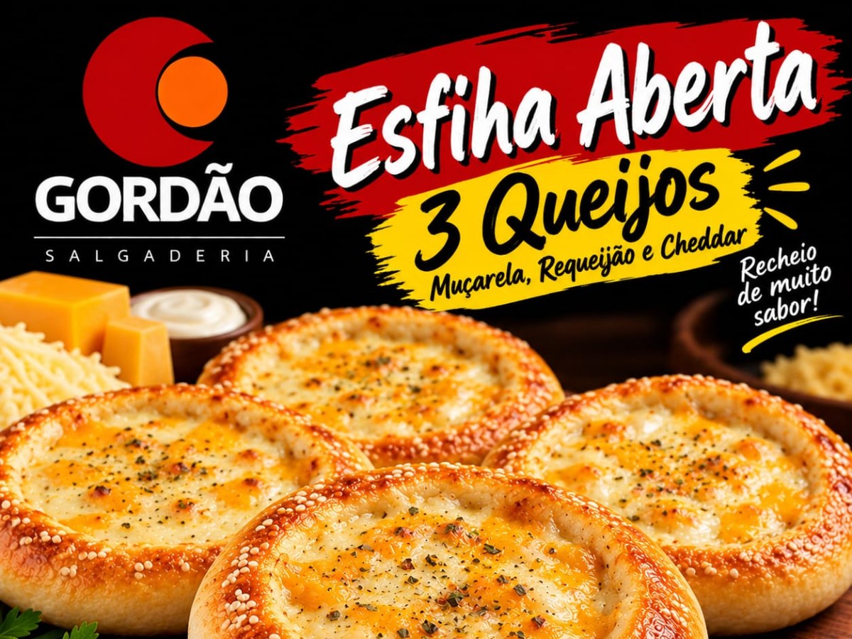Esfiha 3 queijo