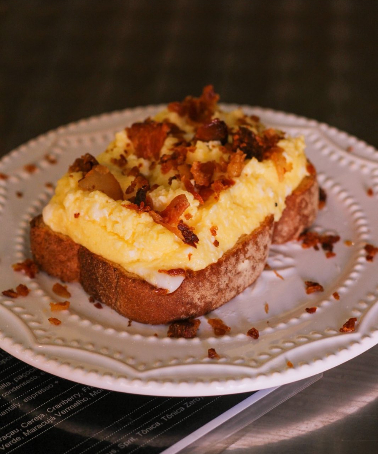 Egg Toast Bacon