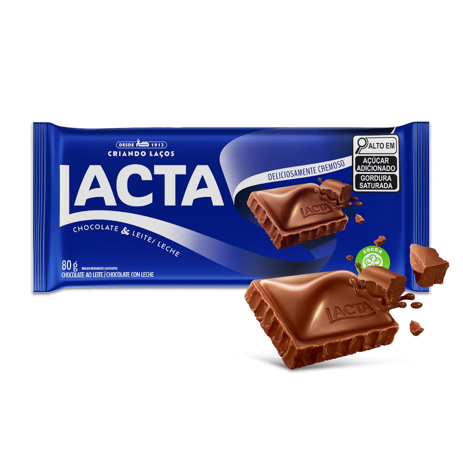 Chocolate Lacta ao Leite
