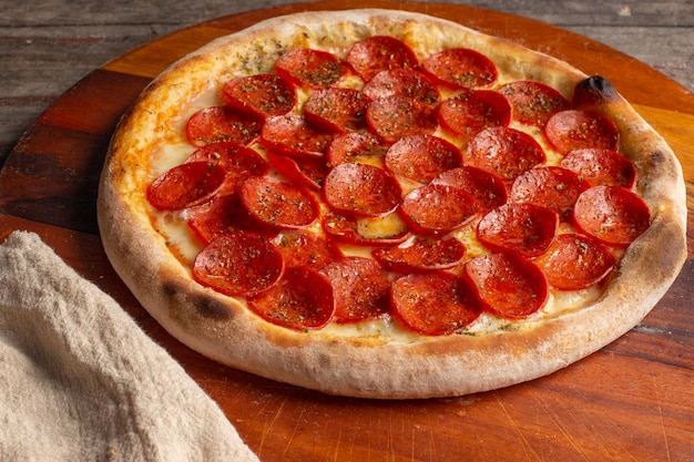 pizza de calabresa