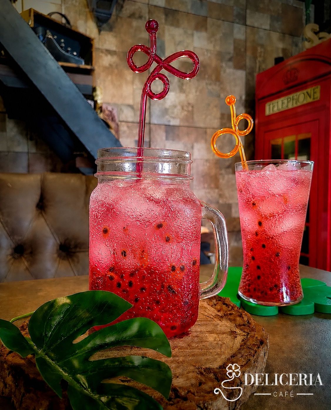 Soda Italiana de Maracujá Vermelho