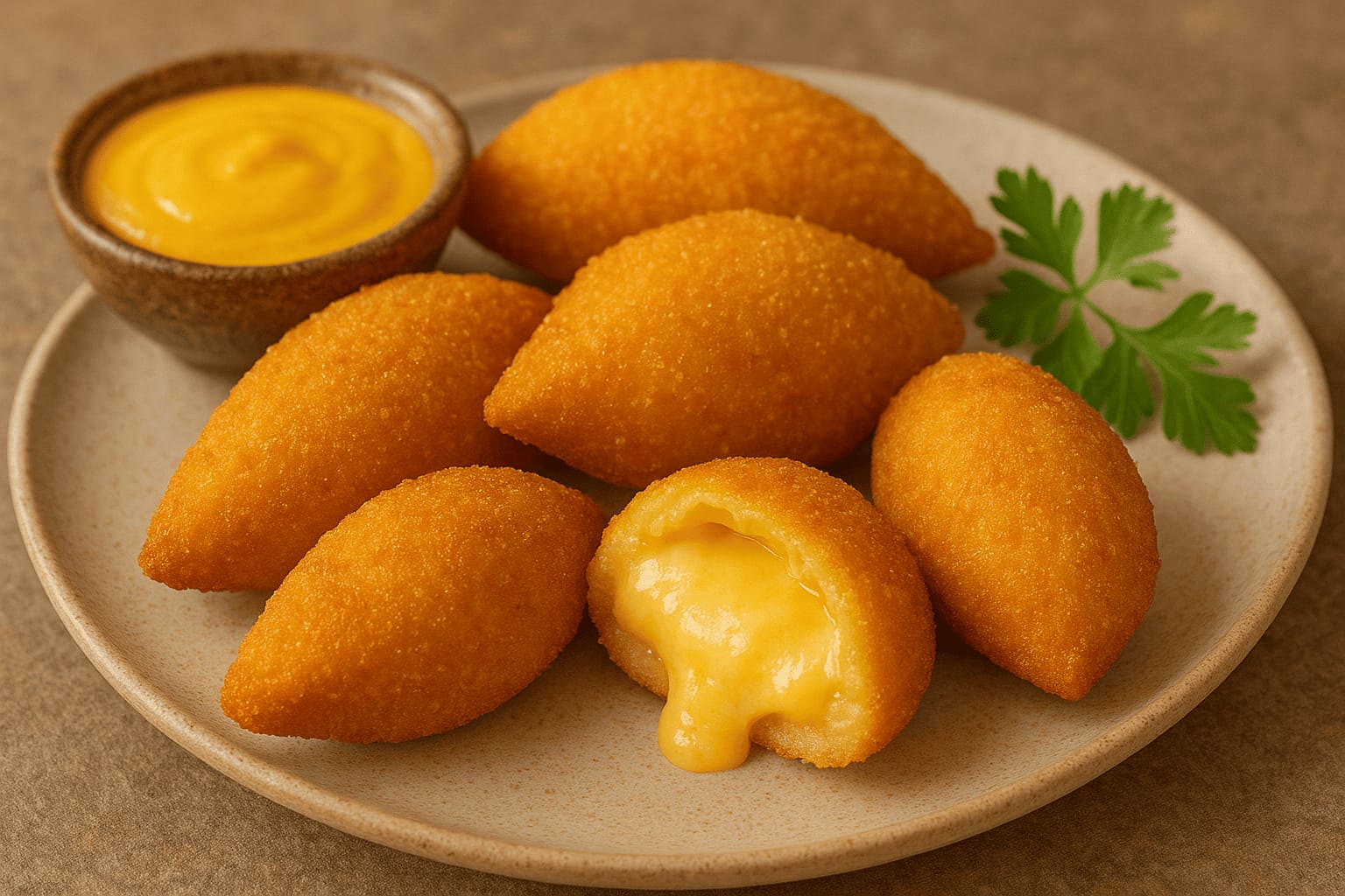 Risole de milho catupiry