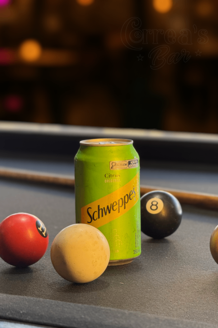 Schweppes lata