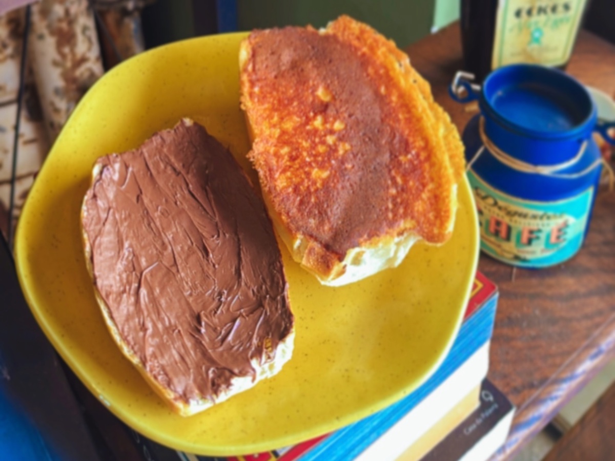 Pão na Chapa CrostaNutella