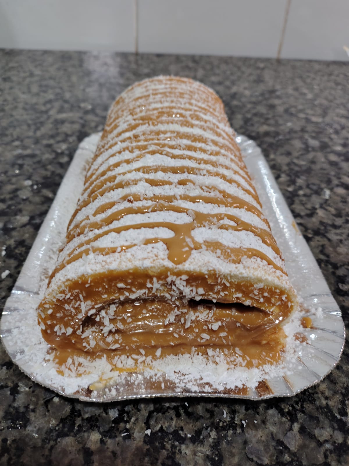 Rocambole Doce de leite grande