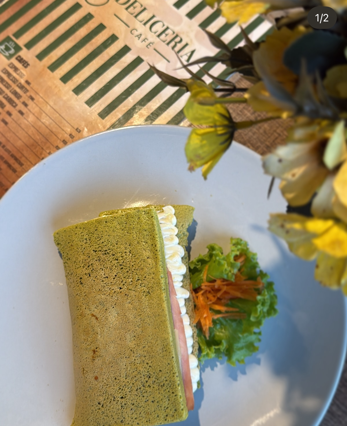 Panqueca Verde Couve