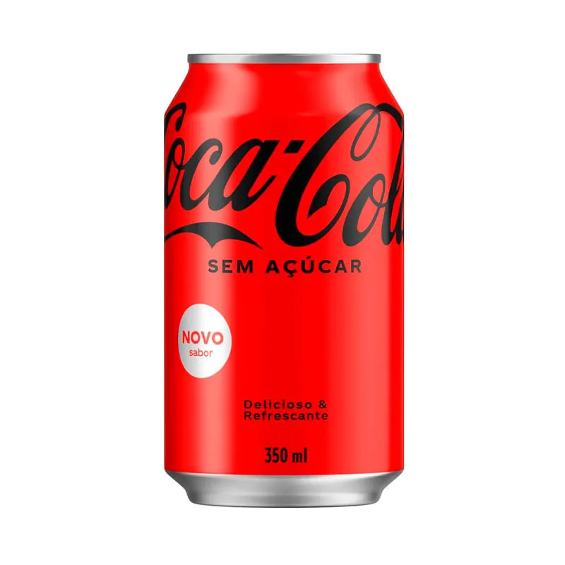 Coca cola zero lata